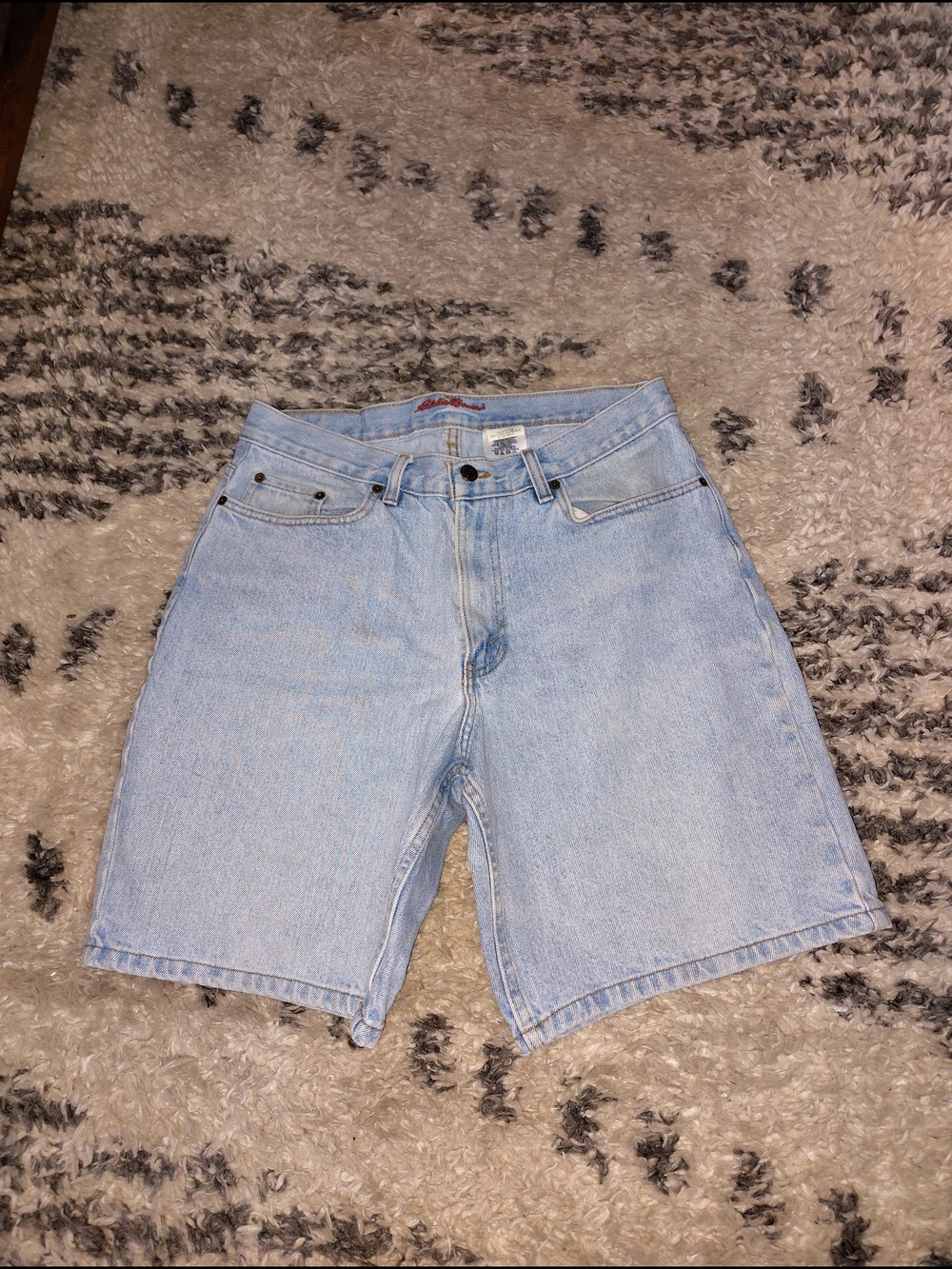Eddie Bauer Light Blue Denim Men’s Shorts